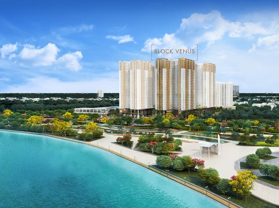 Phối cảnh block Venus - thuộc dự án Q7 Saigon Riverside Complex của Tập đoàn Hưng Thịnh